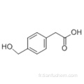 Acide benzèneacétique, 4- (hydroxyméthyl) - CAS 73401-74-8